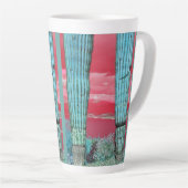 レイクプレザントサグアーロピラーズラテマグ カフェラテマグ (右アングル)