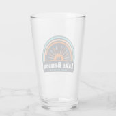 レイクベンソンノースカロライナ虹 タンブラーグラス (裏面)