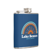 レイクベンソンノースカロライナ虹 フラスク (右)