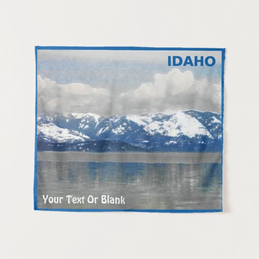 レイクペンドオレイユ冬 タペストリー (正面(横))