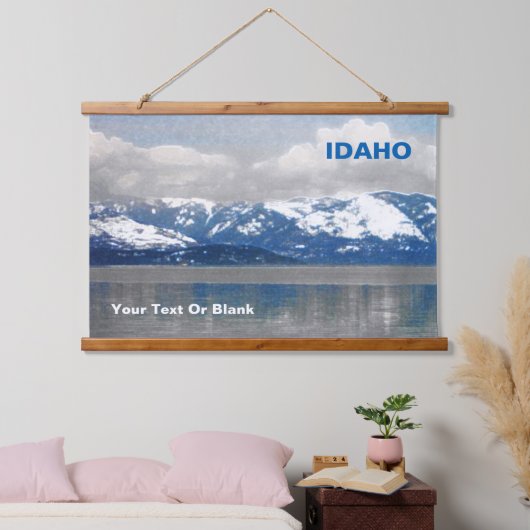 レイクペンドオレイユ冬 吊り下げ型タペストリー (寝室)