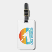 レイクホイーラーノースカロライナカヤック ラゲッジタグ (正面縦)