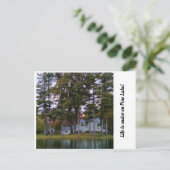 レイクホームオンパインレイク シーズンポストカード (スタンド正面)