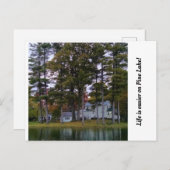 レイクホームオンパインレイク シーズンポストカード (正面/裏面)