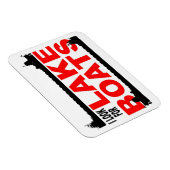 レイクボート磁石 – -クラシック マグネット (右側)