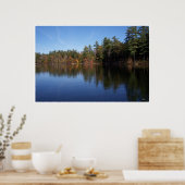 レイクポスターの反射 ポスター (キッチン)