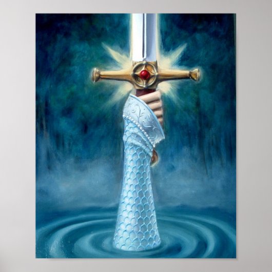 レイクポスターの女性 ポスター (正面)