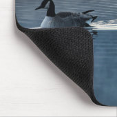 レイクマウスパッド上の2つのカナダゲーゼ マウスパッド (コーナー)