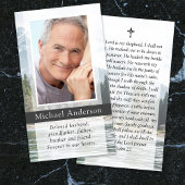 レイクマウンテンズメモリアル葬儀祈りの言葉カード