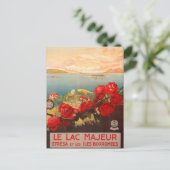 レイクマギオーレ,イタリアヴィンテージトラベルポストカード ポストカード (スタンド正面)