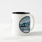 レイクマリオンサウスカロライナ反射 ツートーンマグカップ (正面右)