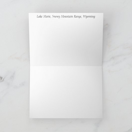 レイクマリースノーリーレンジすべての行事 カード (内部)