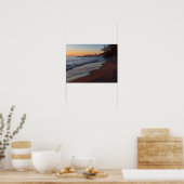 レイクミシガン北岸ミルウォーキー夜明け ポスター (キッチン)