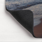 レイクミシガン北岸ミルウォーキー夜明け マウスパッド (コーナー)