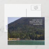 レイクミルズとGlinesキャニオンダムポストカード ポストカード (正面/裏面)