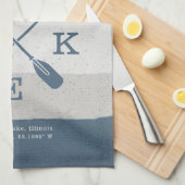 レイクモダンハウスカスタム座標 キッチンタオル (四つ折り)