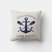 レイクモダンハウスファミリーネームいかりオアーズパドル クッション (正面)