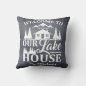 レイクモダンハウスファミリー名 クッション (裏面)