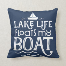 レイクライフが私のボートを青く浮かべる