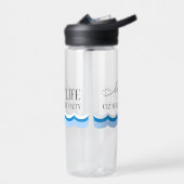 レイクライフクズビーチズビーサルティ ウォーターボトル (左面)