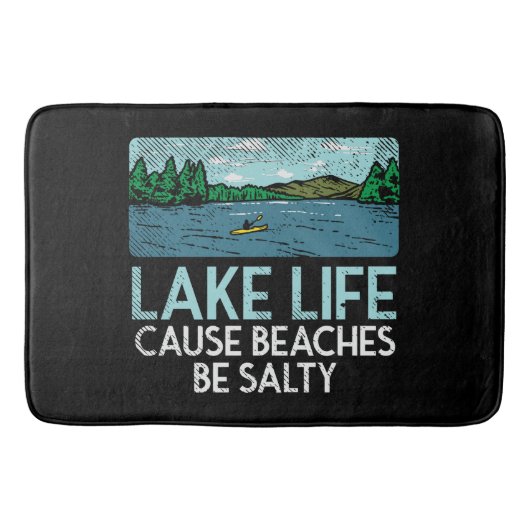 レイクライフサルティビーチ バスマット (正面)