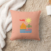 レイクライフスタイル クッション (ブランケット)