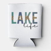 レイクライフチエタプリントタイポグラフィ 缶クーラー (正面)