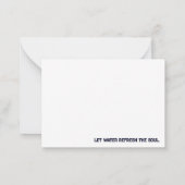 レイクライフノーテカード ノートカード (裏面)