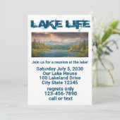 レイクライフ懇親会 招待状 (スタンド正面)