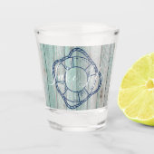 レイクライフ&プレサーバブルーウッド ショットグラス (正面)