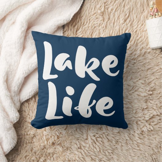 レイクライフ |レイクハウスで クッション (ブランケット)