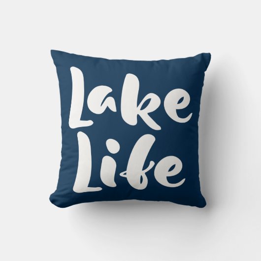 レイクライフ |レイクハウスで クッション (正面)