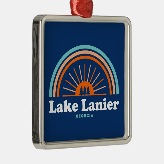 レイクラニアージョージアレインボー メタルオーナメント (右)