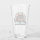 レイクラフォンテキサス州レインボー タンブラーグラス (裏面)