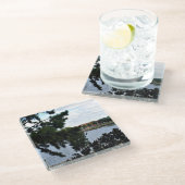 レイクランドのレイク鏡越しに見る ガラスコースター (アングル)