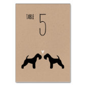 レイクランドテリアシルエット結婚披露宴 テーブルナンバー (裏面)