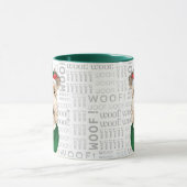 レイクランドテリアードッフオーバークリスマスホリデー マグカップ (中央)