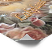 レイクランドテリアーバラプリント ポスター (角)