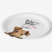 レイクランドテリア ペーパープレート (アングル)