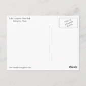 レイクリビングストン葉書 ポストカード (裏面)