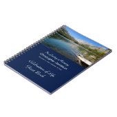 レイクリフレクションメモリアルサービスゲストブック ノートブック (左側)