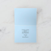 レイクリフレクション、悔やみや弔慰をありがとうございました サンキューカード (内部)