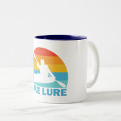 レイクルアーノースカロライナカヤック ツートーンマグカップ (正面右)