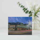 レイクルアー北キャロル近くの煙突の岩の小さな町 ポストカード (スタンド正面)