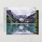 レイクルイズバンフ国立公園アルバータポストカード ポストカード (正面/裏面)