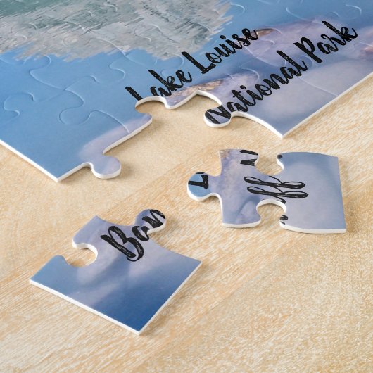 レイクルイズバンフ国立公園ジグソーパズル ジグソーパズル (側面)