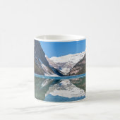 レイクルイズ湖での反射 – Banff NP,カナダ コーヒーマグカップ (中央)