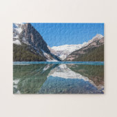レイクルイズ湖での反射 – Banff NP,カナダ ジグソーパズル (横)