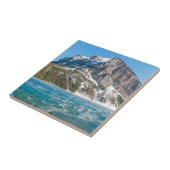 レイクルイズ湖での反射 – Banff NP，カナダ タイル (側面)