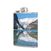 レイクルイズ湖での反射 – Banff NP，カナダ フラスク (左)